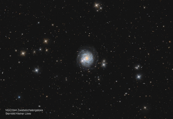 NGC3344 Zwiebelschalengalaxie 